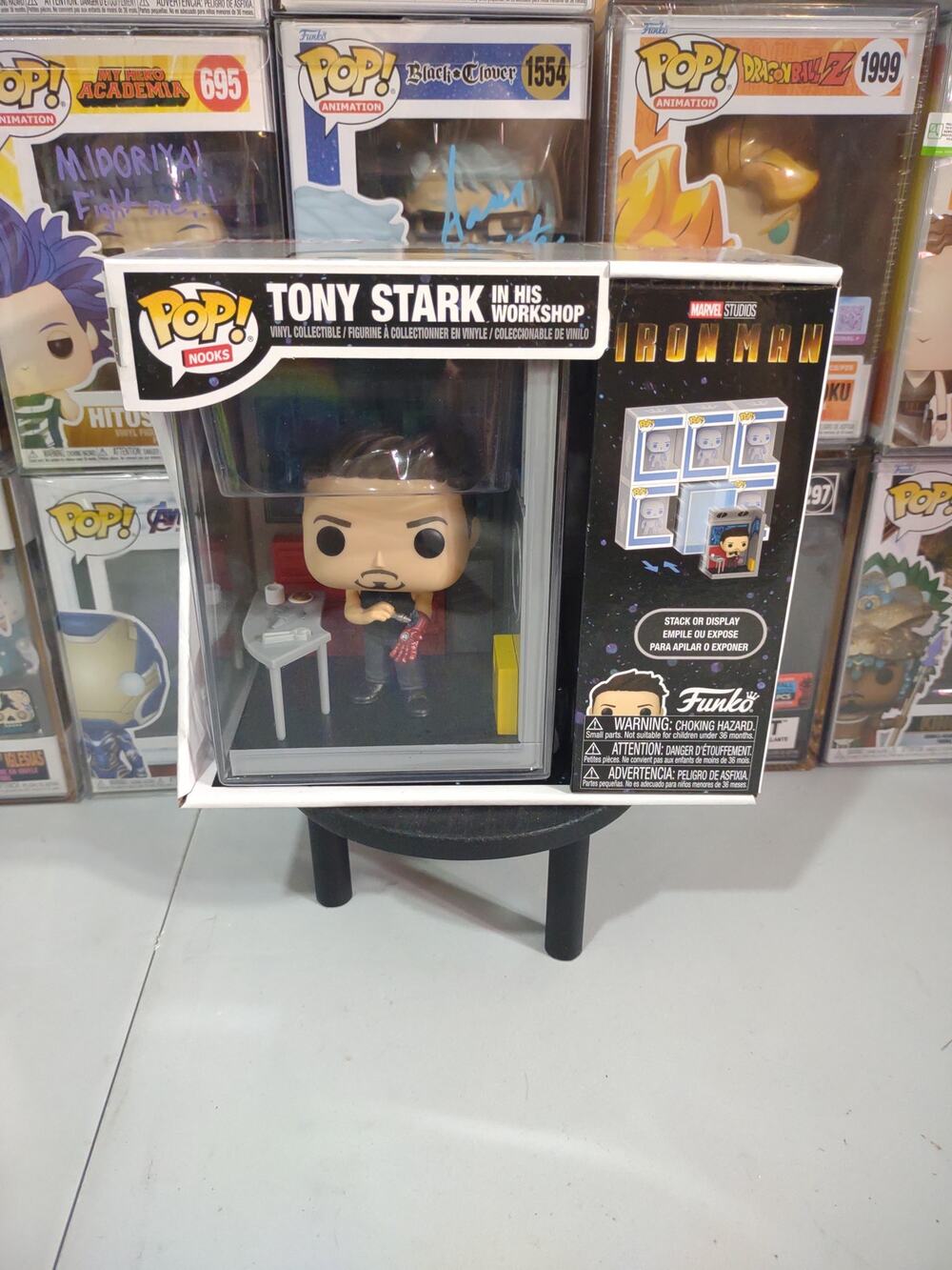 Tony Stark in his Workshop (Pop Nooks)